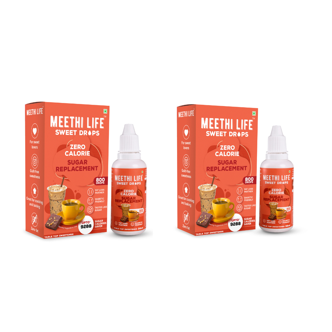 Pack 2 Zero Calorie Sugar Replacement Drops