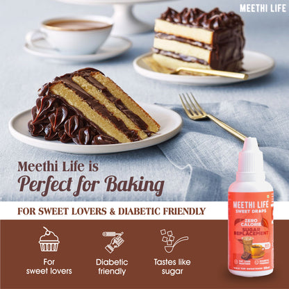 Zero Calorie Sugar Replacement Drops