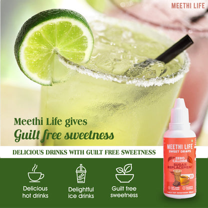 Zero Calorie Sugar Replacement Drops