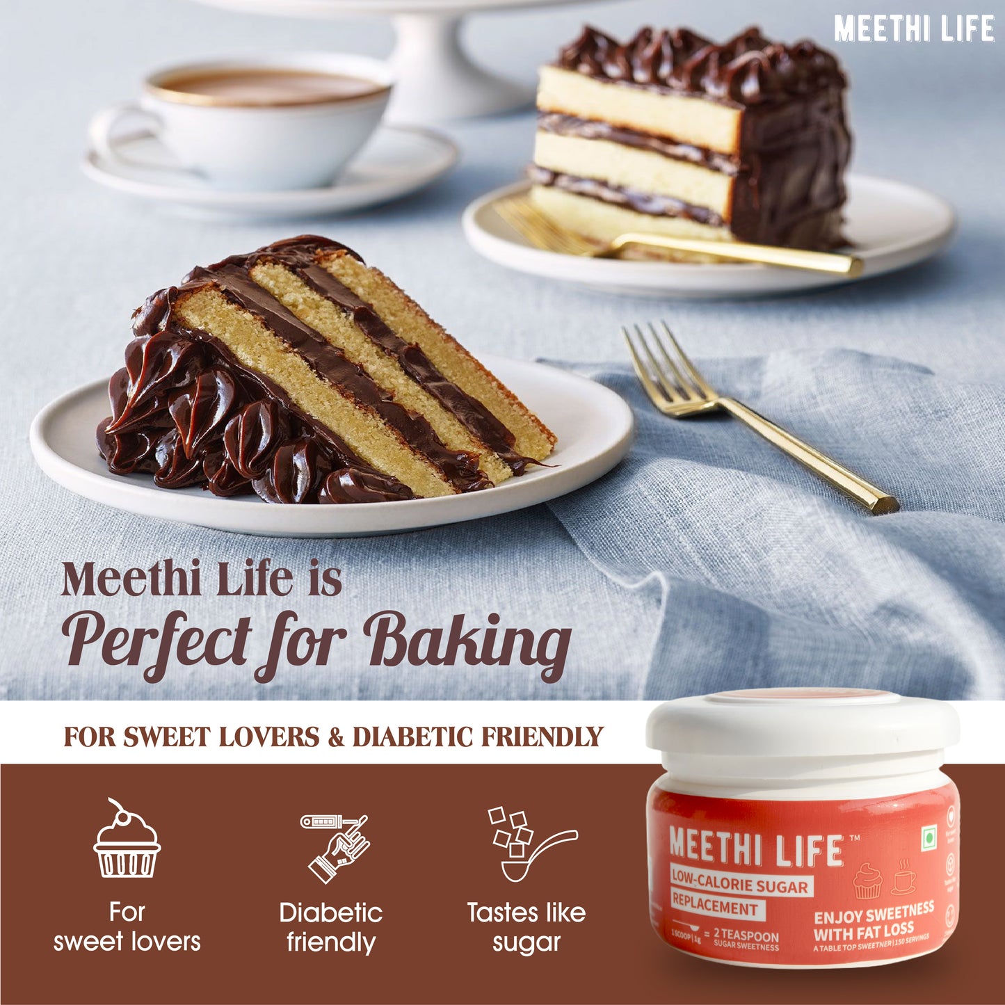 Low-Calorie Sugar Replacement, 150 grams