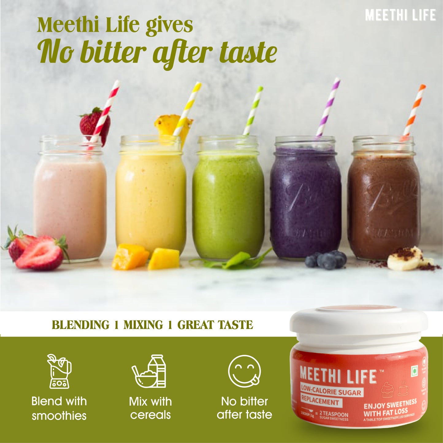 Low-Calorie Sugar Replacement, 150 grams