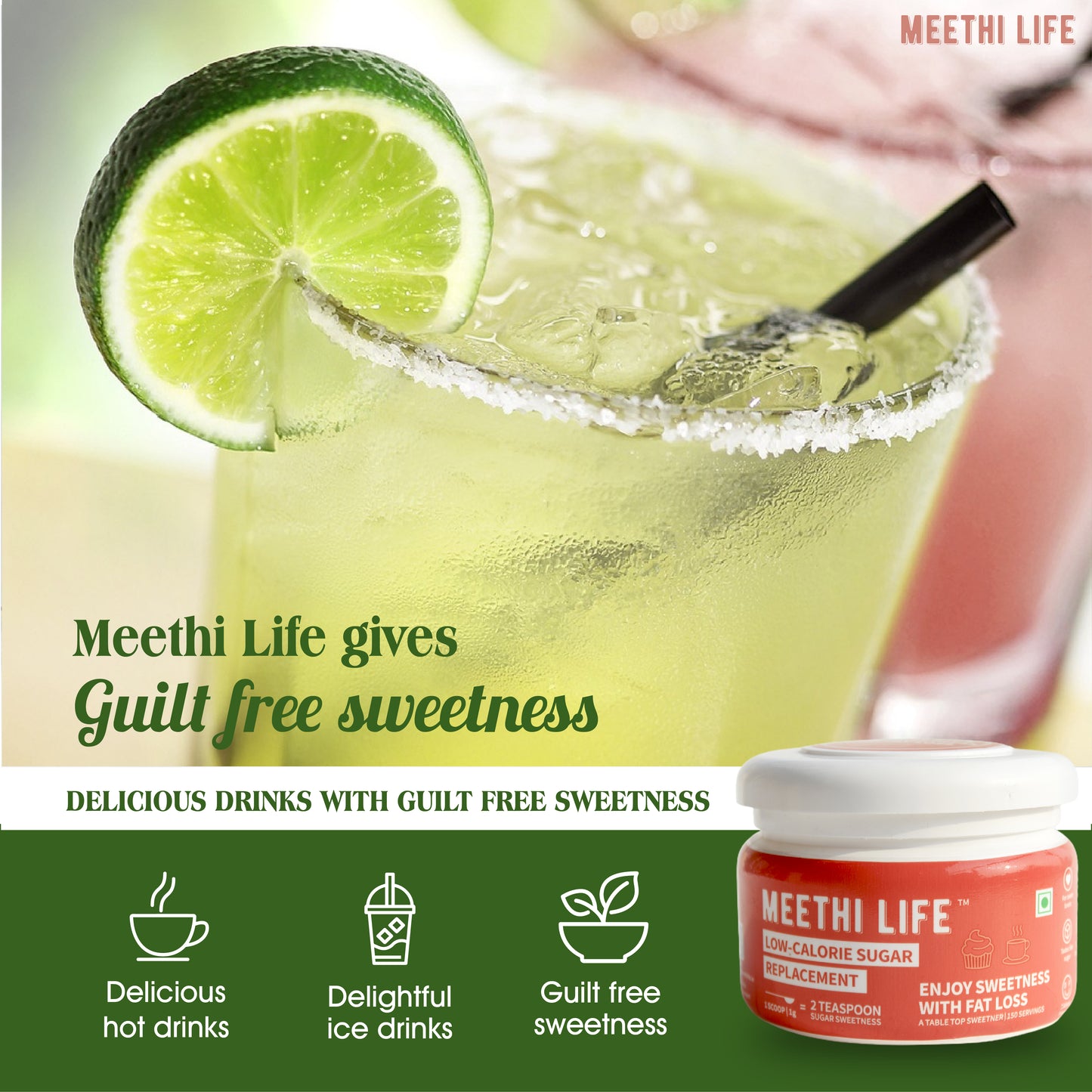 Low-Calorie Sugar Replacement, 150 grams