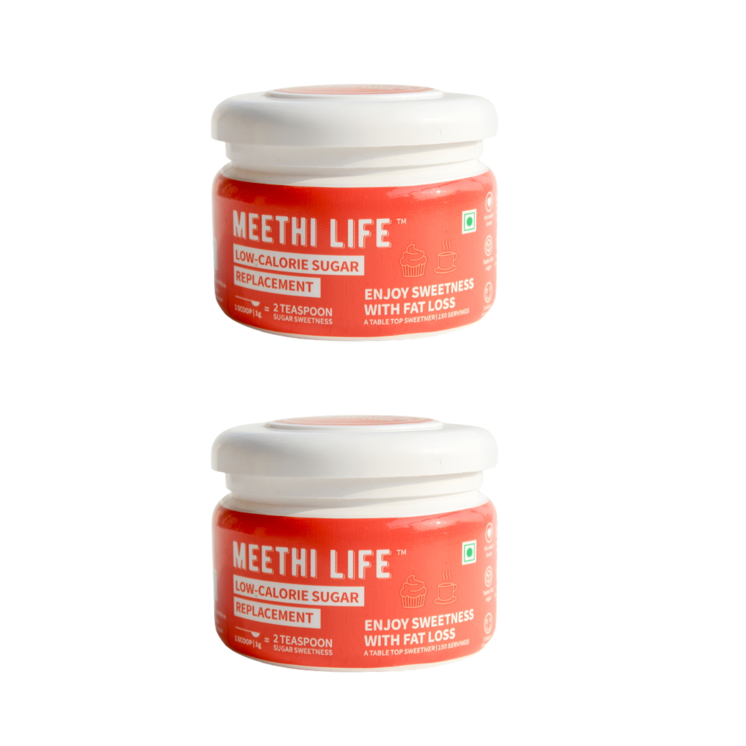 Pack 2 Low-Calorie Sugar Replacement, 150 grams