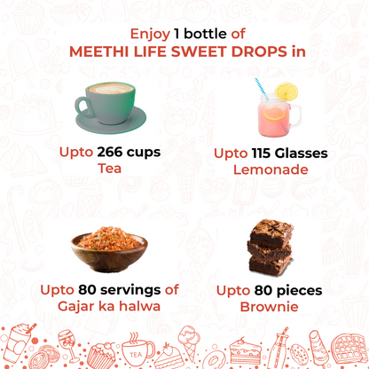 Zero Calorie Sugar Replacement Drops